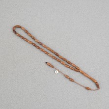 Kuka Gerçek Doğal Lapisdo Imzalı Bilek Boy Arpa Kesim 4X8MM Tesbih