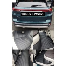 Life Tuning Togg T10X 2023 ve Sonrası Siyah Araca Özel 5d Paspas