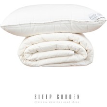 Sleep Garden Greenora Doğal Bambu Tek Kişilik Yorgan-Yastık Set Ürün Tela Çantalı