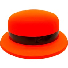 Zero Land Ozlstor Neon Partisi Turuncu Renk Melon Plastik Parti Şapkası