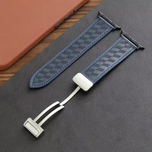 Alstrap Apple Watch 11-10(46MM) 9 8 7(45MM) Se 6 5 4(44MM) Ultra 49MM Uyumlu Gerçek Deri Kordon