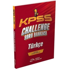 Murat Kpss Türkçe Challenge Soru Bankası Çözümlü Murat Yayınları