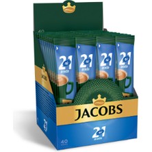 Ozlstor Jacobs - Kahve 2 Si 1 Arada (40 x 10,5 Gr) Jacobs