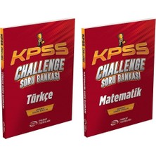 Anla Kazan Yayınları Murat Kpss Türkçe + Matematik Challenge Soru Bankası 2 Li Set Murat Yayınları