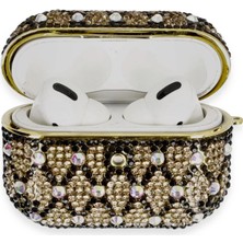 Eco Port Airpods Pro 2 (2.nesil) Klor Taşlı Kılıf - Desen 4