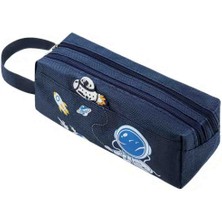 Astronot ve Uzay Aksesuarli Kalem Kutu Kalemlik