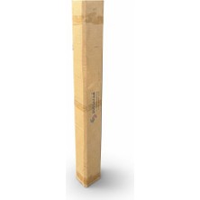 FORMVİA Pelet Soba CAMI120CM Cap 10CM Cam Boru