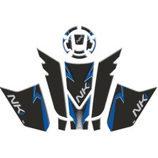 Gogo Premium Cf Moto 250 Nk 2023 - 2025 Uyumlu Tank Pad Set 002