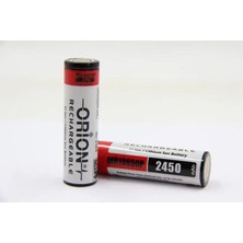 Orion INR18650P ,3.7V/2450MAH Şarjlı Pil