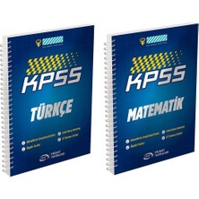 Anla Kazan Yayınları Murat Kpss Türkçe + Matematik Defteri 2 Li Set Murat Yayınları