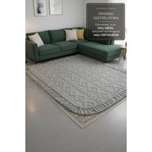 Valoroso Tekstil Lastikli Wellsoft Halı Örtüsü | Dekoratif, Yıkanabilir – Halı Değildir