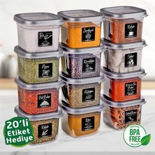 Sgs Saklama Kabı Kare 550 ml