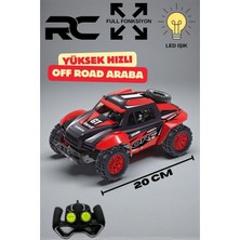 Trendzone Uzaktan Kumandalı Full Fonksiyon Şarjlı Yüksek Hızlı Off-Road Racing Araba 20CM