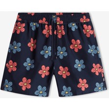 Vans Prımary Prınt Elastıc Boardshort Erkek Koyu Mavi Deniz Şortu - VN0008KU