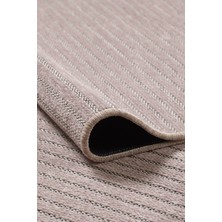 İkizler Halı Ikizler Halı Bej  Şönil Kilim Makinede Yıkanabilir Kaymaz Taban Halı Yolluk Salon Mutfak Koridor Antre Halı