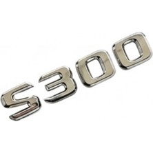 Wender Mercedes Bagaj Yazısı -S300- [W140]