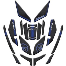Gogo Premium Yamaha Xmax 2023 - 2025 Uyumlu Tank Pad Set 007