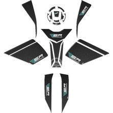 Gogo Premium Cf Moto 450 Sr 2023 - 2025 Uyumlu Full Tank Pad Set 001