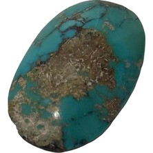 Hasyılmaz Doğal Iran Nişabur Firuze (Turkuaz) Taşı 15,7 Karat - 3,14 Gram