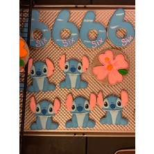ADA 3D Sevimli Stitch Karakteri Figürlü Film Temalı Kurabiye Kalıbı Hamur Şekillendirici
