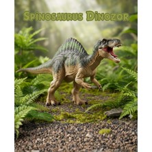 Craftivio Eğitici Gerçekçi Spinosaurus Dinozor Figür Oyuncak (26 Cm)