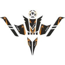 Gogo Premium Cf Moto 250 Nk 2023 - 2025 Uyumlu Tank Pad Set 003