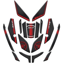 Gogo Premium Yamaha Xmax 2023 - 2025 Uyumlu Tank Pad Set 006