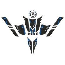 Gogo Premium Cf Moto 250 Nk 2023 - 2025 Uyumlu Tank Pad Set 002