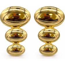 New Obsessions Paslanmaz Çelik Modern Gold Kadın Küpe