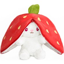 Storemax Özgüner Oyuncak Çilek Yastık Tavşan Pelüş - Pelüş Çilek Tavşan,çilek Yastık,doldurulabilir ,misfittens,çilek Çanta,büyük Kulaklı Çilek Tavşan (Çilek Tavşan No:3)