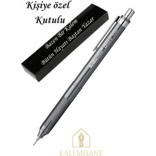 Kalemhane Scrikss Kişiye Özel Orbit 0.7 Versatil ( Uçlu ) Kalem Antrasit