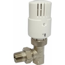 Yapı Kalite Eca Trv4 Termostatik Köşe Radyatör Vanası Seti