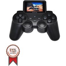 Torima Oyun Konsolları 520 Oyunlu Retro El Konsolu Atari Xbox Media Oynatıcı Double GC07 Siyah
