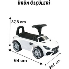 Feyza Design Çocuklar Için Pedalsız Yürüme Arabası, Eğlenceli ve Havalı Tasarım