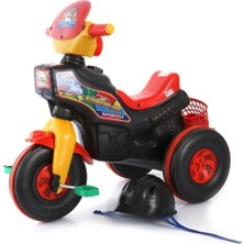 Feyza Design Renkli 3 Tekerlekli Çocuk Motor, Eğlenceli ve Güvenli Tasarım