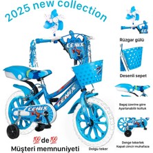 Feyza Design 15 Jant Hector Prenses Bisiklet, 3-6 Yaş, Erkek ve Kız Için Renkli Tasarım