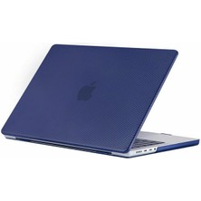 Arabulalaca Macbook Pro 14.2 Inç A3434 M5 Işlemcili Koruma Karbon Hardcase Kapak