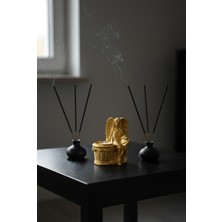 Zeroxo Dekoratif Melek Figürlü Tealight Mumluk - Estetik Tasarım Masaüstü Biblo ve Şamdan
