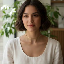 Lente Aksesuar Croker 14K Altın Kaplama Kolye - Kadın Modern Kolye