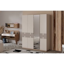 Doressa Ellas 4 Kapılı Gardırop