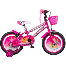 Feyza Design Çocuk Bisikleti 16 Jant Sepetli Pebe 2025 Model, Renkli ve Eğlenceli Tasarım