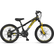 Feyza Design Çocuklar Için 20 Jant Disk Frenli Vitesli Bisiklet, 115-135 cm Boy Arası