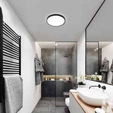 24 Watt Günışığı Ledli, Çok Kaliteli Sıva Üstü Metal Kasa Tavan Armatürü, 1700 Lümen 3000K Armatür