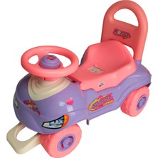Feyza Design Renkli Küçük Direksiyonlu Ilk Adım Araba, Çocuklar Için Eğlenceli Oyun Aracı