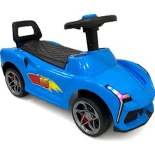 Feyza Design Renkli ve Eğlenceli Müzikli Ilk Adım Arabası, Çocuklar Için Güvenli ve Konforlu