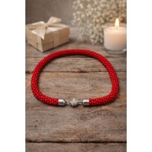 Boncuk El Örgüsü Kolye