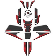 Gogo Premium Cf Moto 450 Nk 2024 - 2025 Uyumlu Full Tank Pad Set 004