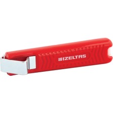 İzeltaş Mekanik Kablo Sıyırma Aleti - Hassas Derinlik Ayarlı Döner Bıçak