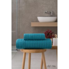 Elif Mira Banyo Havlu Seti %100 Pamuk 2 Parça (50×90 + 90×150 Cm) | Soft Comfort