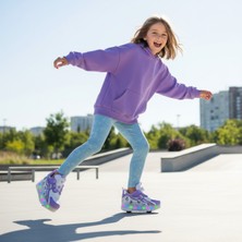 Feyza Design Şık ve Konforlu Renkli Spor Ayakkabı ve Tekerlekli Sneaker Modeli